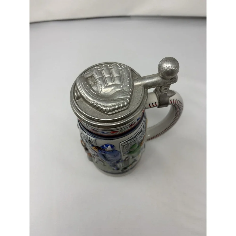 Avon Great American Baseball Beer Stein Collection Handcrafted in Brazil, 1984
